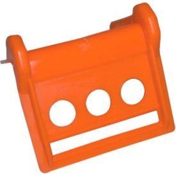 Kinedyne Kinedyne Plastic Corner Protector, 4"L x 4"W x 4"H, Orange 37025